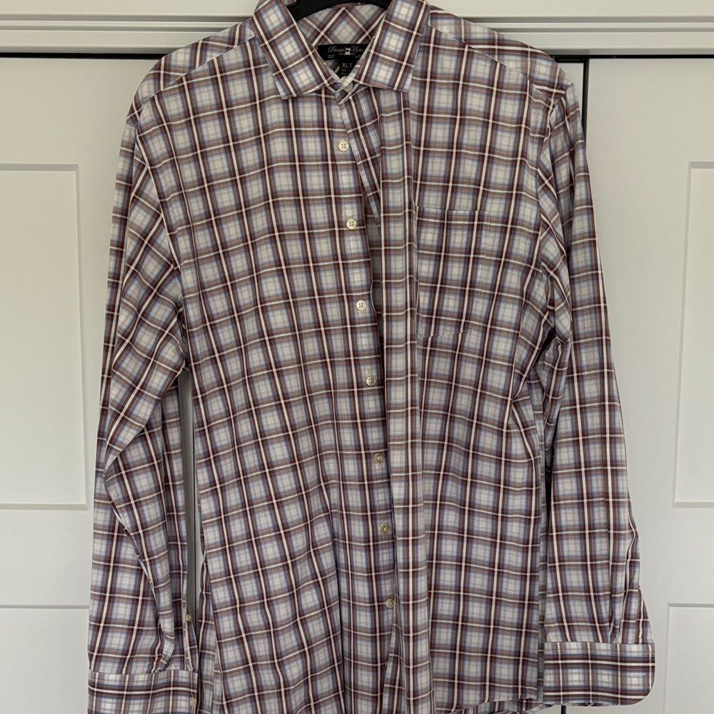 Pronto Uomo Multicolor Plaid Button-Down Shirt